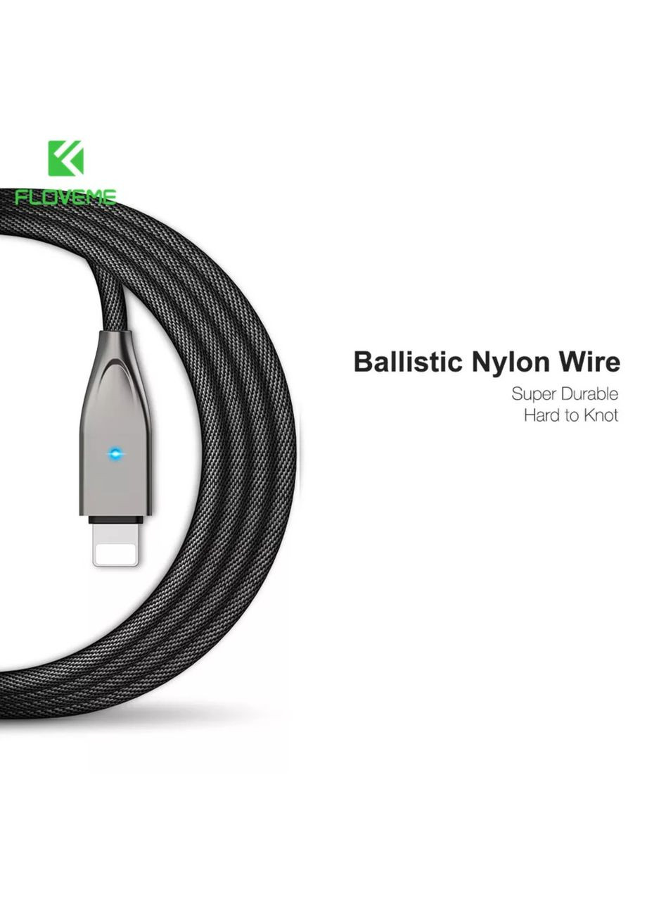 Usb кабель быстрой зарядки с разъемом Lightening для iPhone, iPad 1,2 м ( ) FLOVEME (366666298)