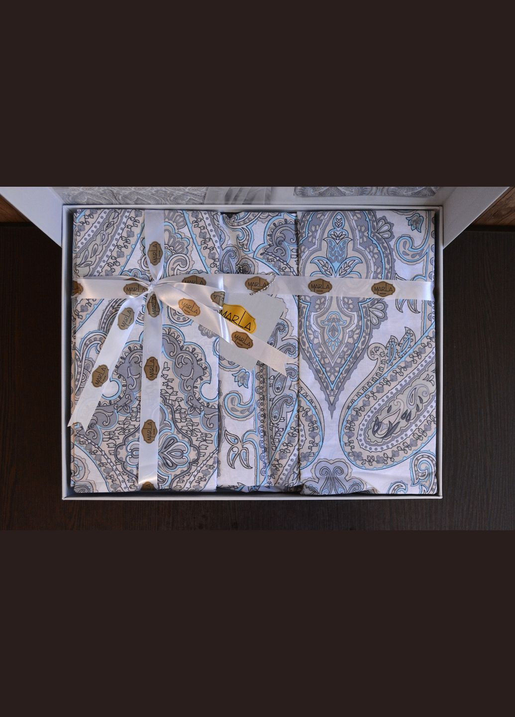 Постельное белье Marla Ranforce 200 х 220 см Sarayli Kayra (318382583)