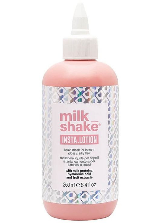 Жидкая маска для мгновенного блеска и шелковистости волос Insta.Lotion 500ml (1193277-16491649) Milk Shake (368619897)