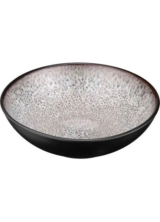 Тарілка супова Bolzano AR2918BB 18 см коричнева з чорним Ardesto (347229307)