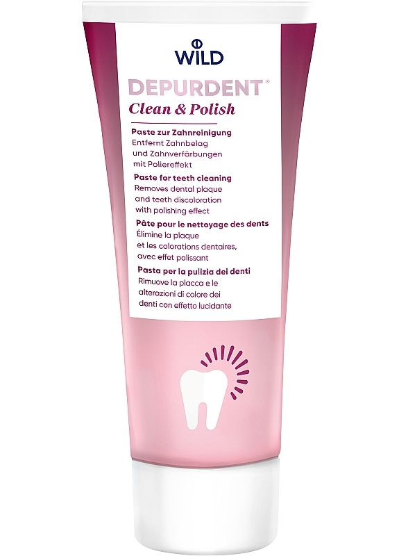 Паста для чищення і полірування зубів Depurdent 75ml (2-228483) Dr.Wild (369791106)