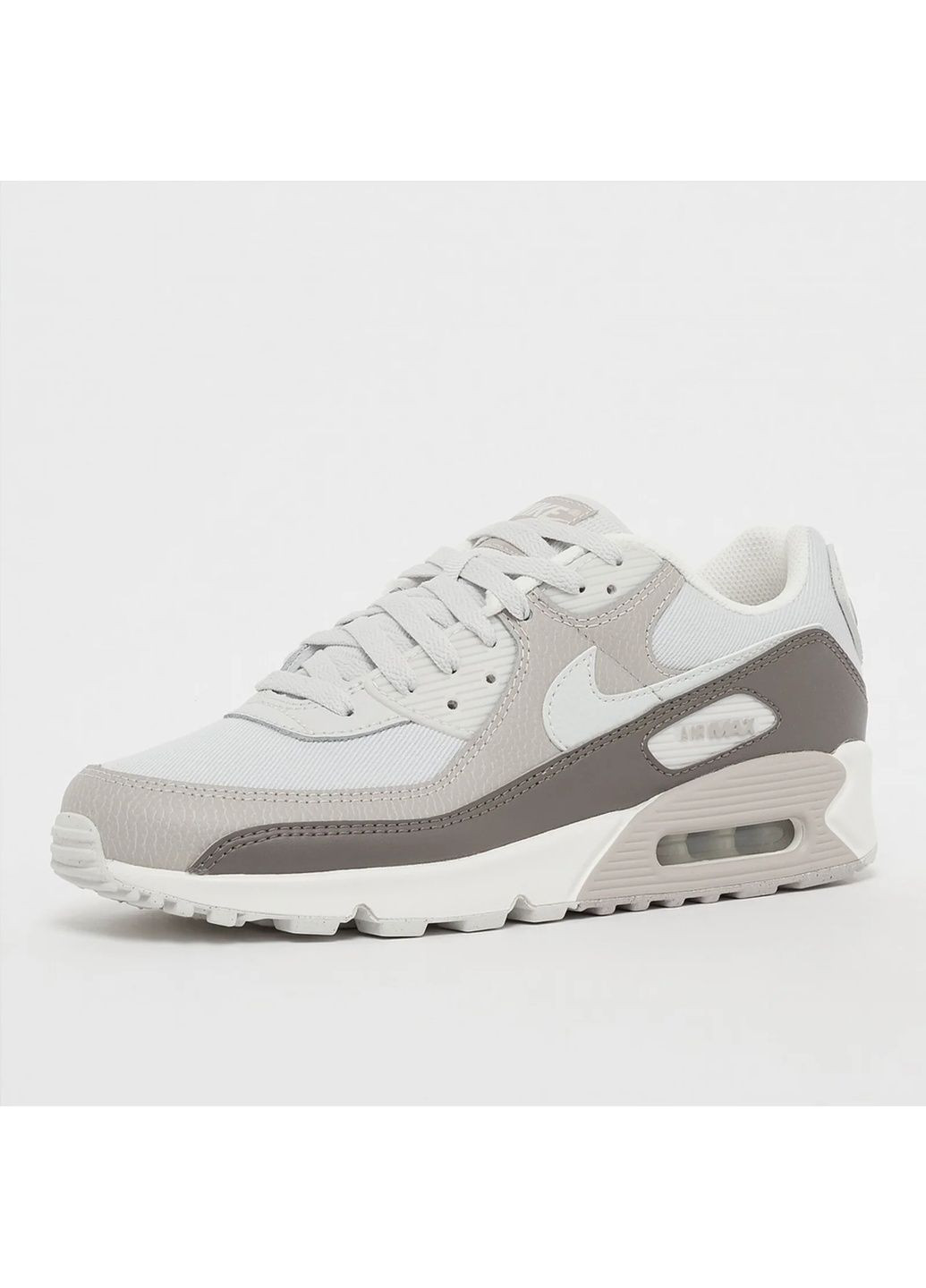 Серые кроссовки мужские air max 90 beige/grey Nike