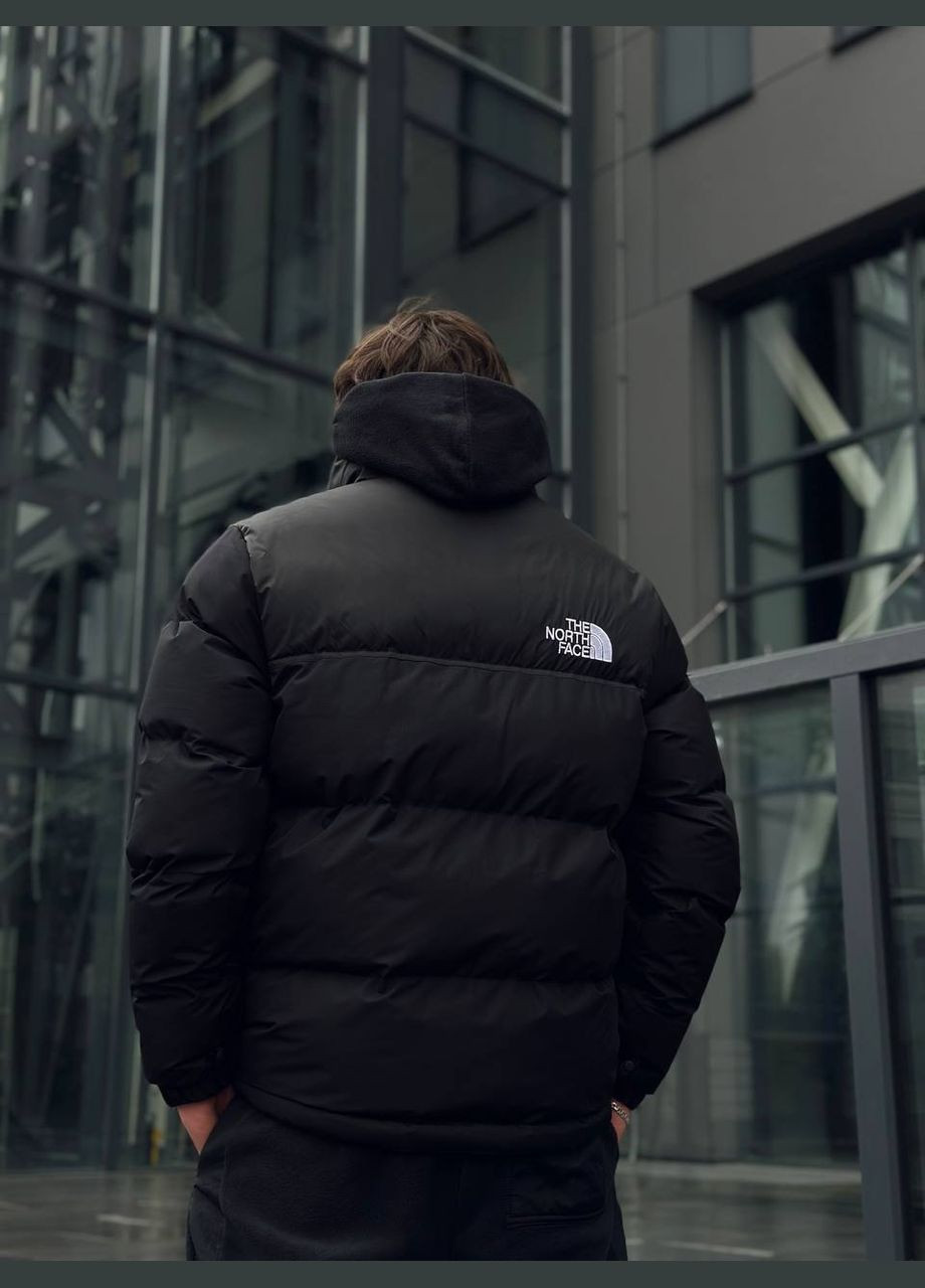 Чорний зимній Пуховик No Brand