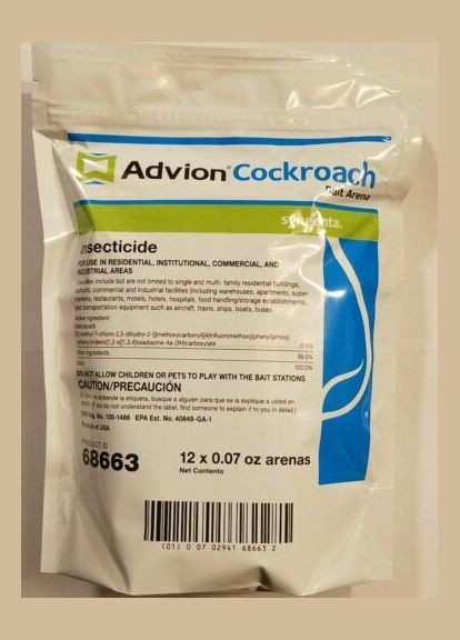 Ловушки от тараканов Advion Cockroach Gel (, США) 12 шт Syngenta (292324101)