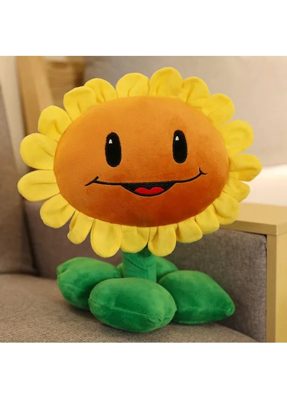 М'яка іграшка Соняшник 30 см плюшева бавовна Plants Zombies (393455600)