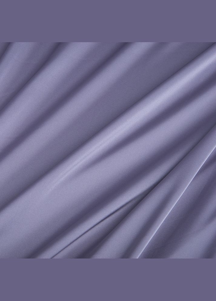 Тканина плательна атлас шовк Vanessa сіро ліловий IDEIA (275870598)