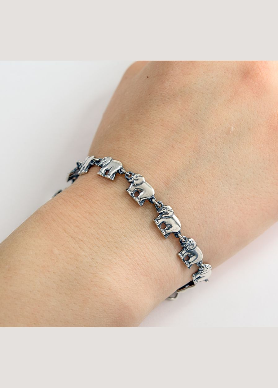Браслет слоники 3747 SE, размер Maxi Silver (348437769)