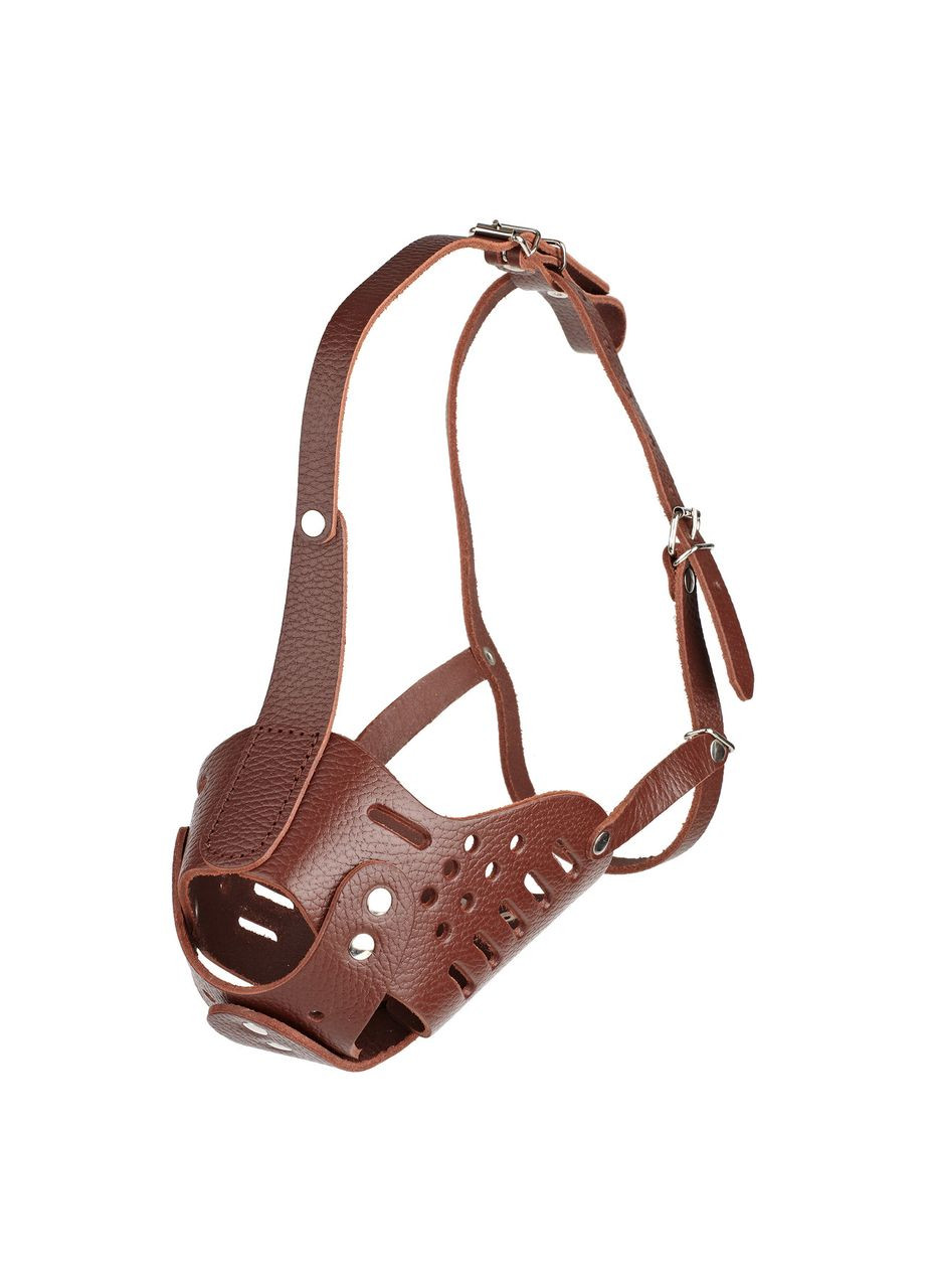 Намордник из натуральной кожи для ротвейлера размер L Kareline (339075458)