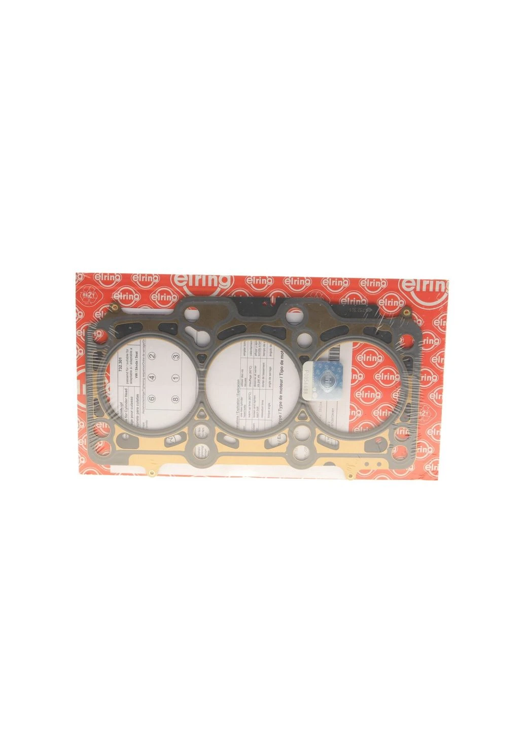 Прокладка ГБЦ Skoda Fabia/Roomster/VW Polo 1.2 TDI 09- (1 метка) (1.55mm) 732.301 (opt-om) ELRING (389879604)