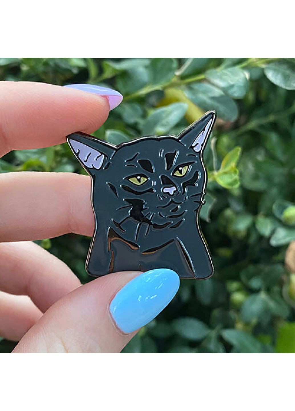 Значок Кіт пох_уй (1808) Dobroznak (369666877)