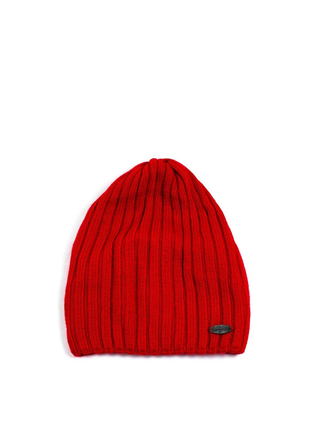 Шапка колпак женская шерсть красная LIORA LuckyLOOK 542-068 (322791114)