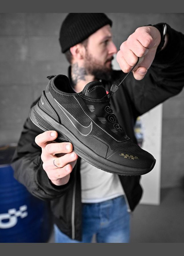 Черные летние стильные мужские кроссовки nike черные Freedom