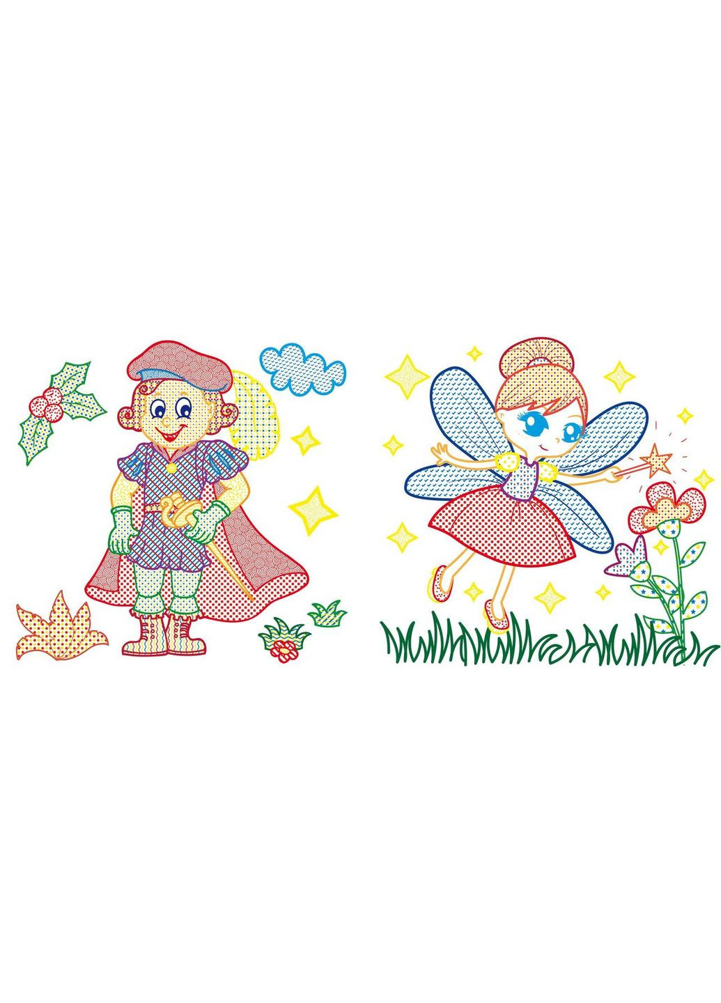 Водяні розмальовки з кольоровим контуром. Принцеса та її друзі Кристал Бук (316084329)