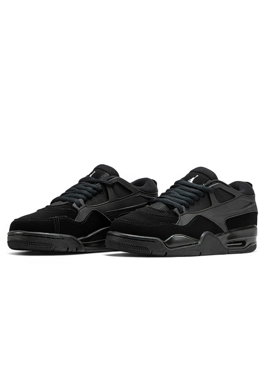 Черные кроссовки мужские 4 rm receives black fq7939-004 Air Jordan