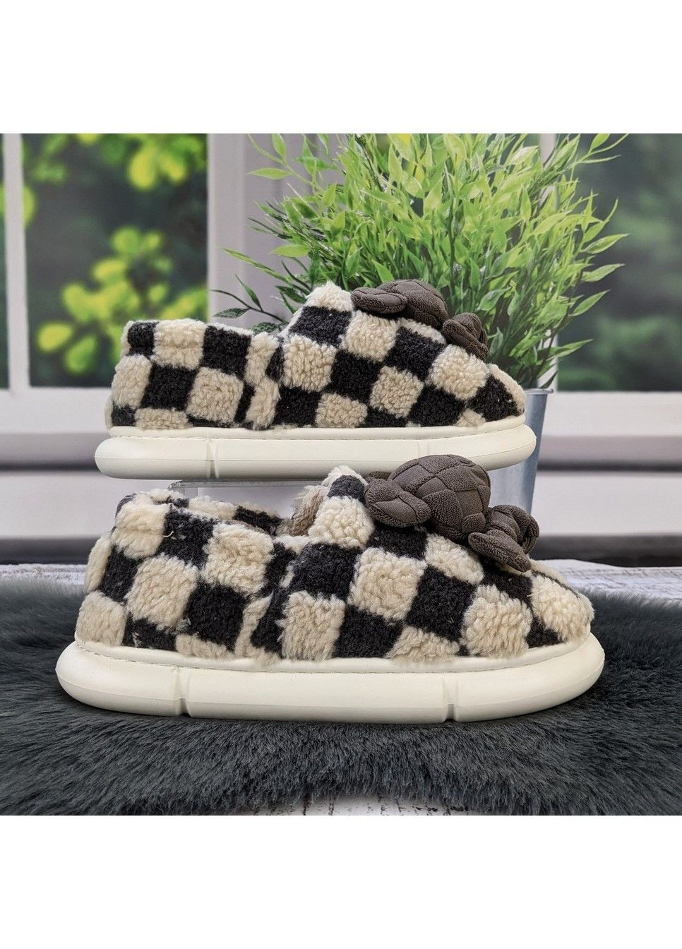 Коричневые тапочки чуни мужские Fashion