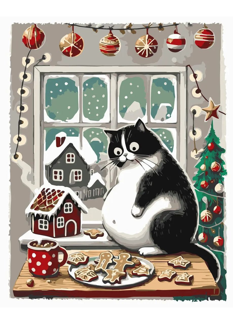 Картина за номерами Святки 40х50 см RB-1239 Riviera Blanca (370452618)