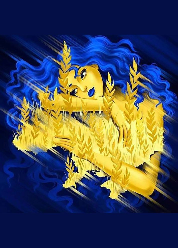 Набор алмазной вышивки "Родная Украина" Чарівний діамант (301278990)