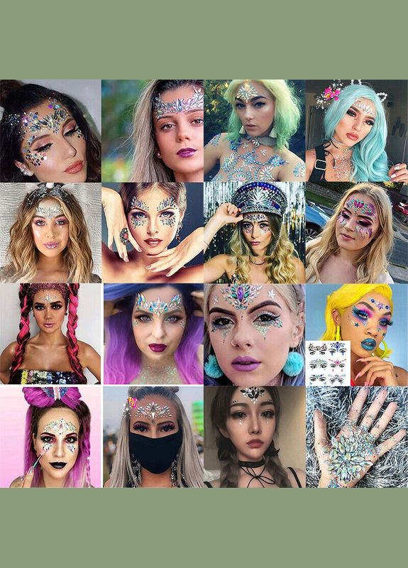 Прикраси для обличчя з перлин Leg Avenue (335039150)