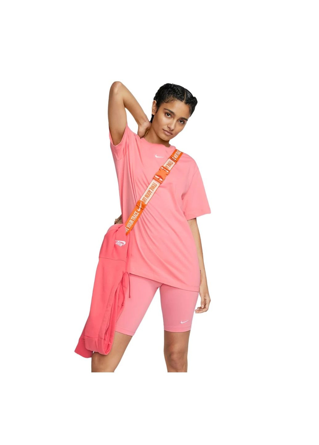 Рожева демісезон футболка w nsw essntl tee bf lbr Nike