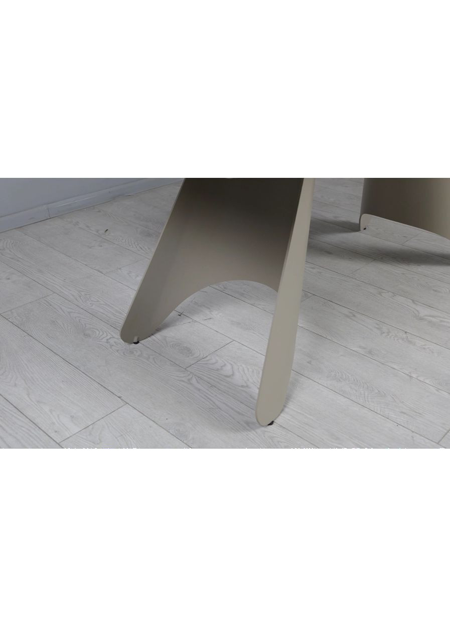 Стол Кармен обеденный раскладной 1800/2600x900x750 мат ноги тауп Prestol (363262345)