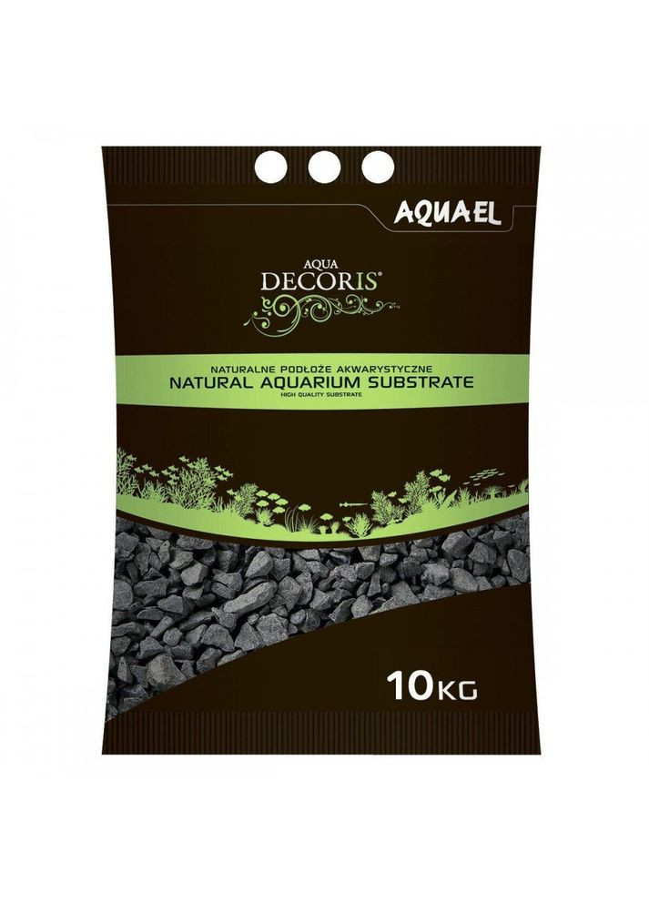 Ґрунт для акваріума гравій базальтовий 2-4 мм 10 кг Aquael (355253716)