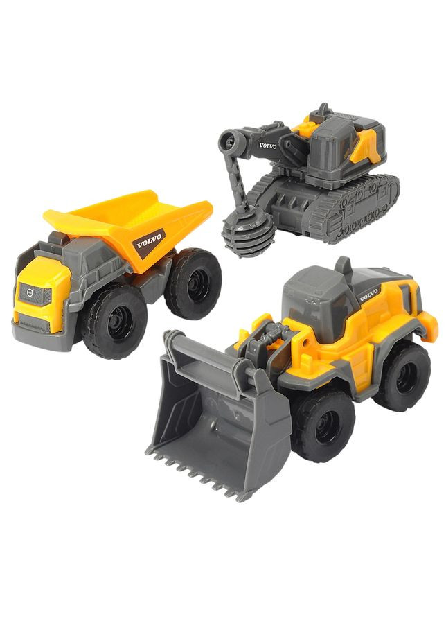 Ігровий набір Вольво Мікробудівельники, 2 види, 1 шт. в асортименті () Dickie toys 3722009 (361658872)