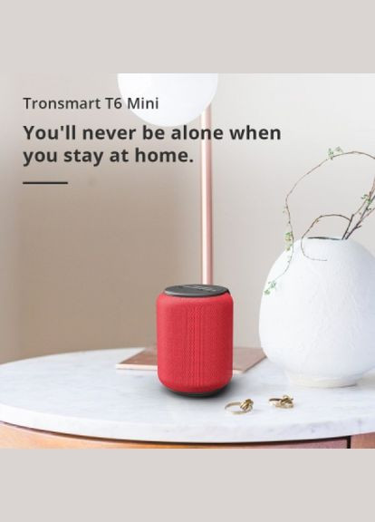 Портативна колонка Tronsmart element t6 mini red (275092347)