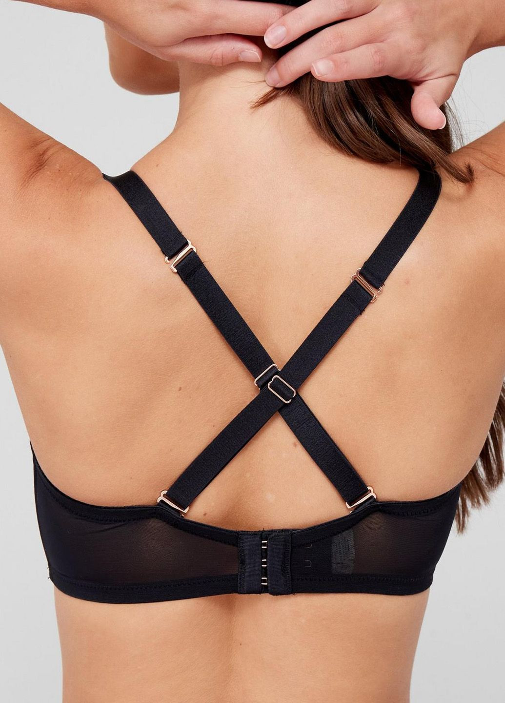 Чёрный бюстгальтер Dorina