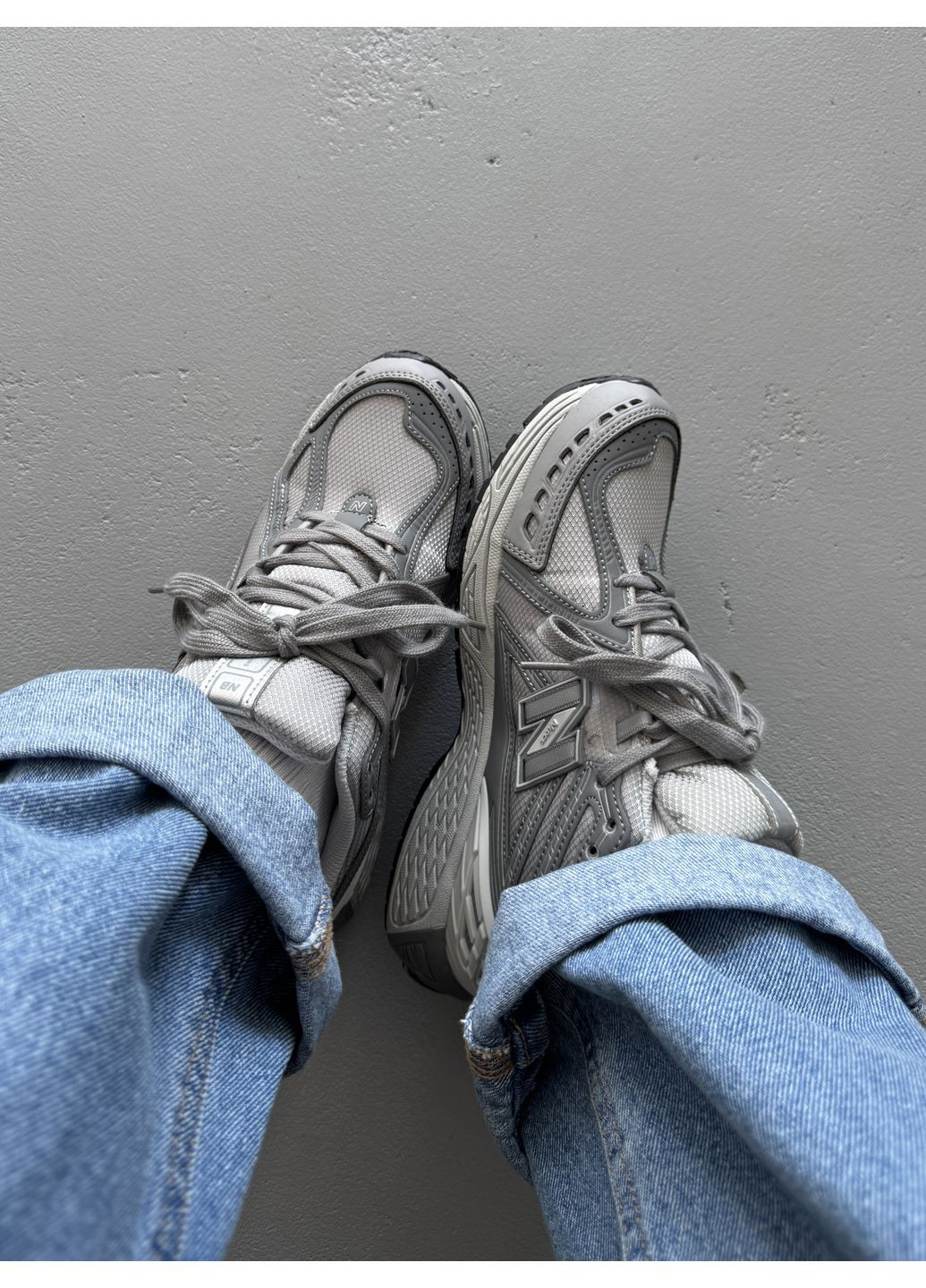 Серые демисезонные кроссовки мужские New Balance 1906R Grey Cordura | Нью Беланс 1906R