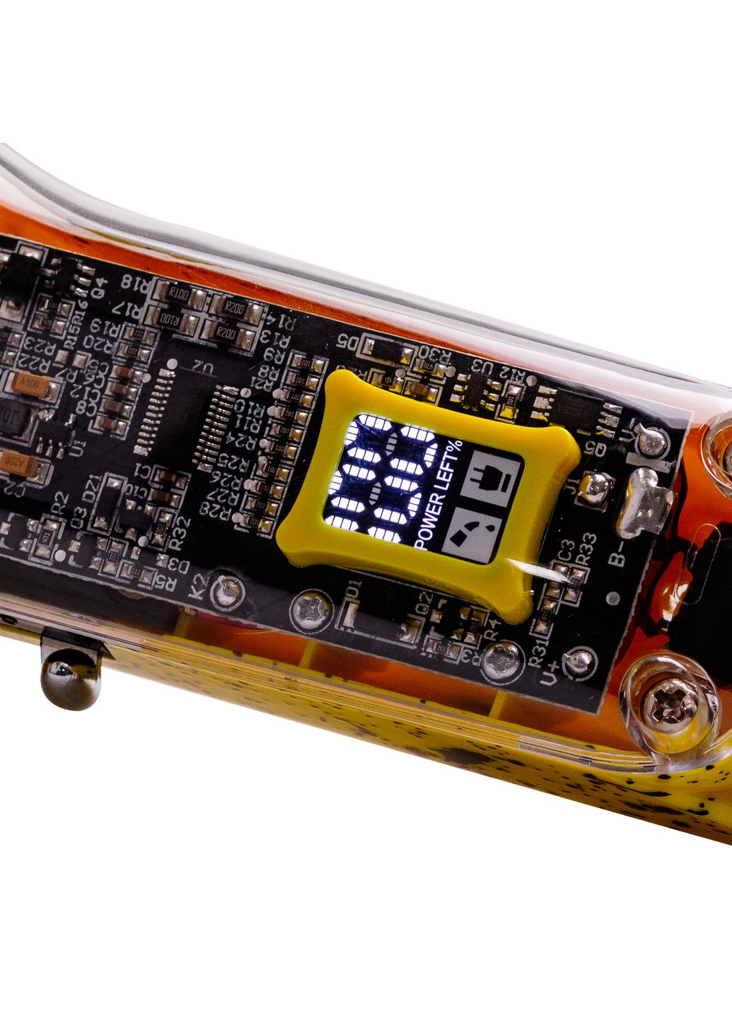 Машинка для стрижки SK-LF-9970 аккумуляторная с насадками желтая SKLF9970 Sokany (357226701)