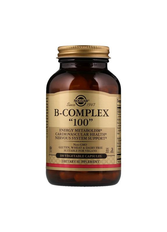 B-Complex 100 (100 veg caps) Solgar (371893285)