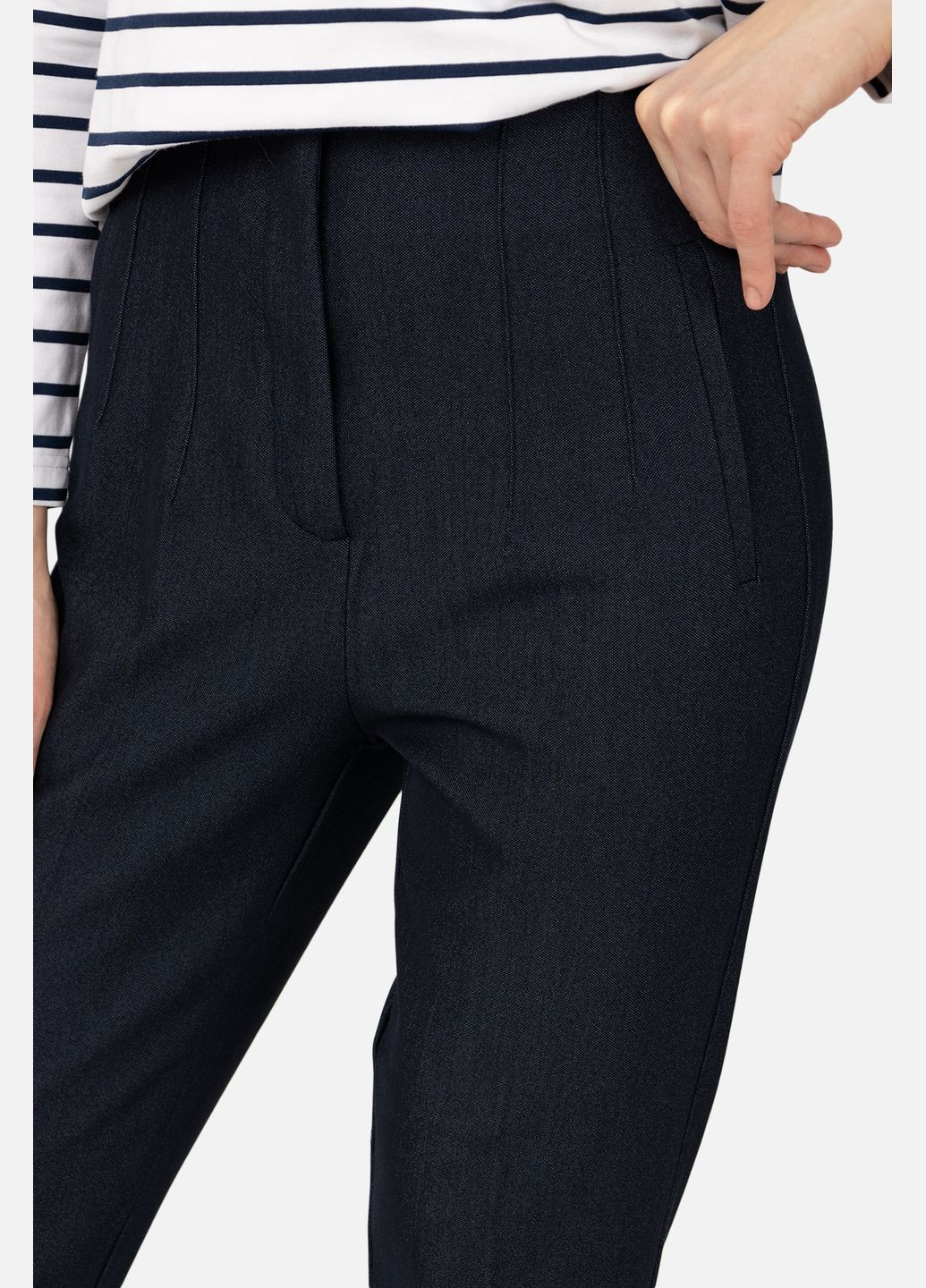 Брюки зауженные женские цвет синий ЦБ-00268994 Karol (316655788)