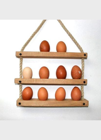 Подставка для яиц из дерева Падуан мускат (ПЯЙ-002307) No Brand (327860874)