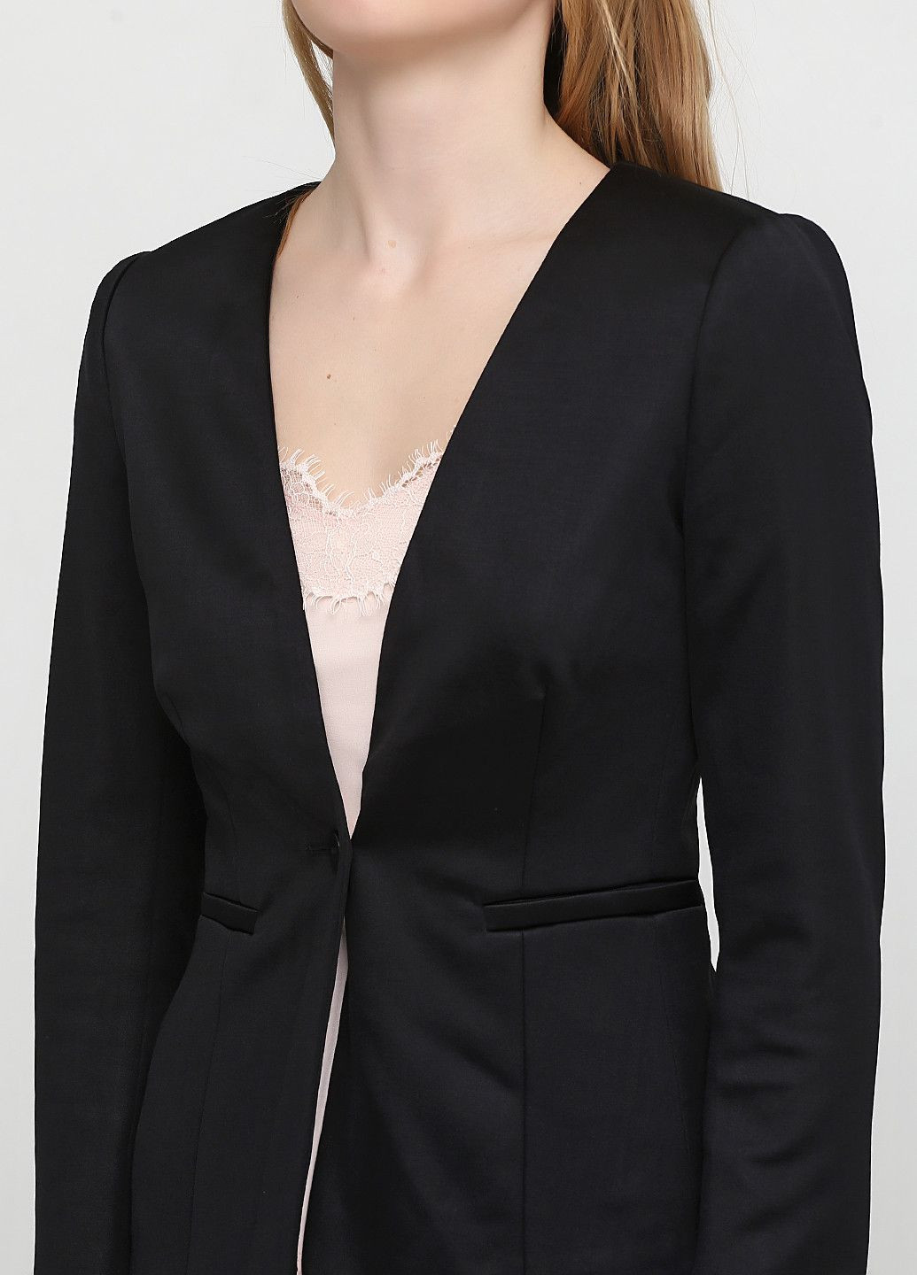 Черный женский пиджак c66251j1652 черный Liu-Jo - демисезонный