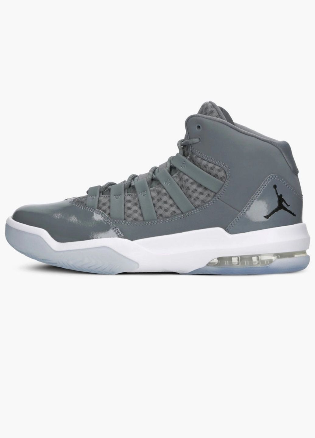 Сірі кросівки чоловічі jordan max aura grey aq9084-010 Nike