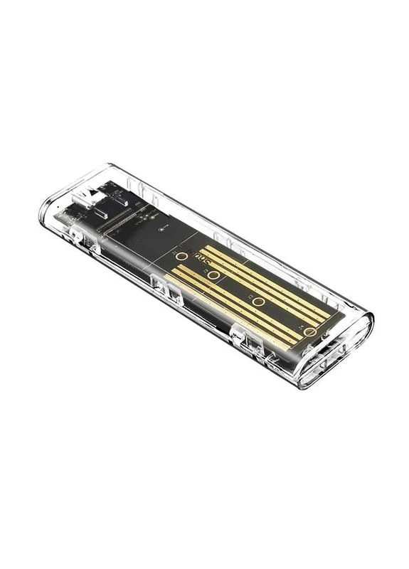 Внешний карман XON MemoryCase для M.2 NGFF (SATA) USB 3.1 Type-C Прозрачный (XSC2C13NG1PT 6297) XON E-Tech (304422390)