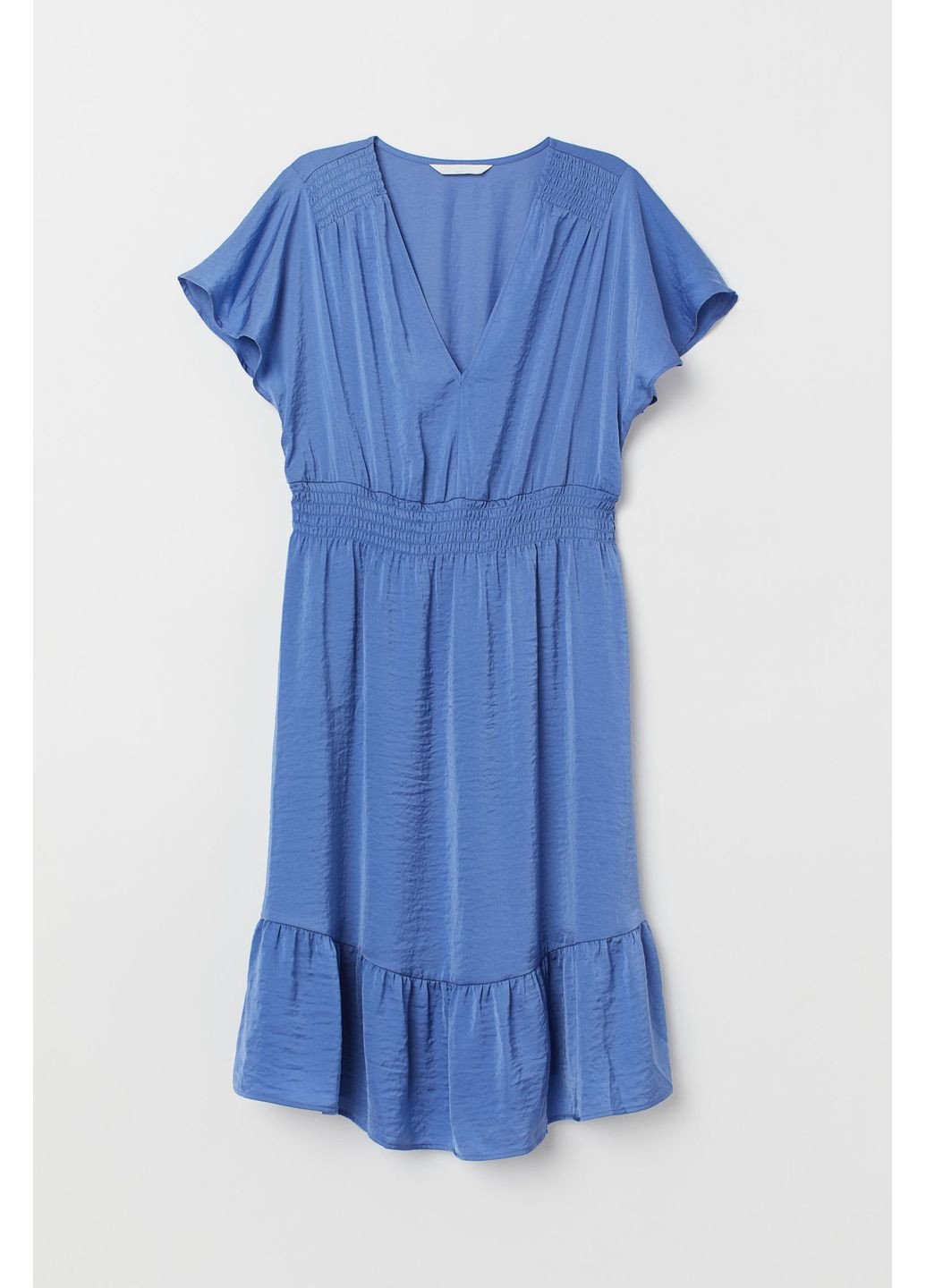 Синее платье для беременных H&M