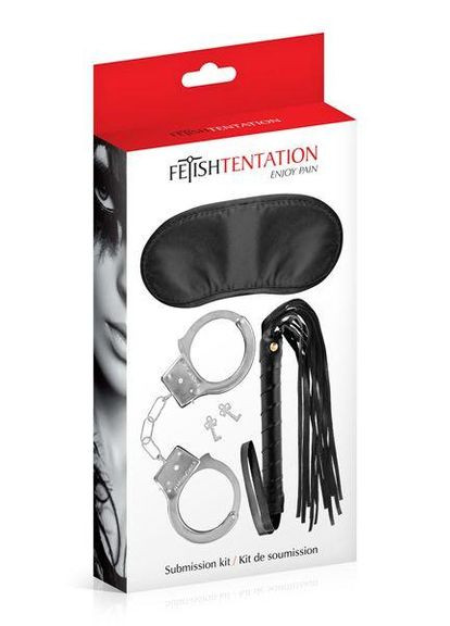 Набір BDSM аксесуарів Fetish Tentation Submission Kit SO3735 No Brand (303902187)