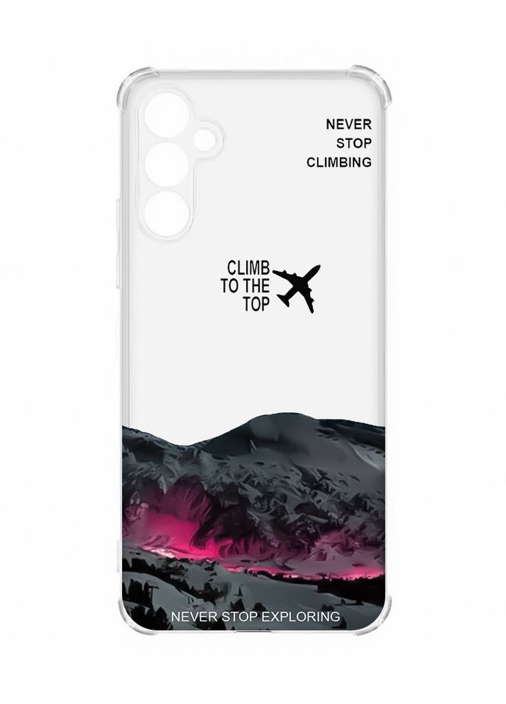 Чехол с утолщёнными углами на Samsung Galaxy A54 5G/A546 Поднимись на вершину (принт 419) Creative (370169856)