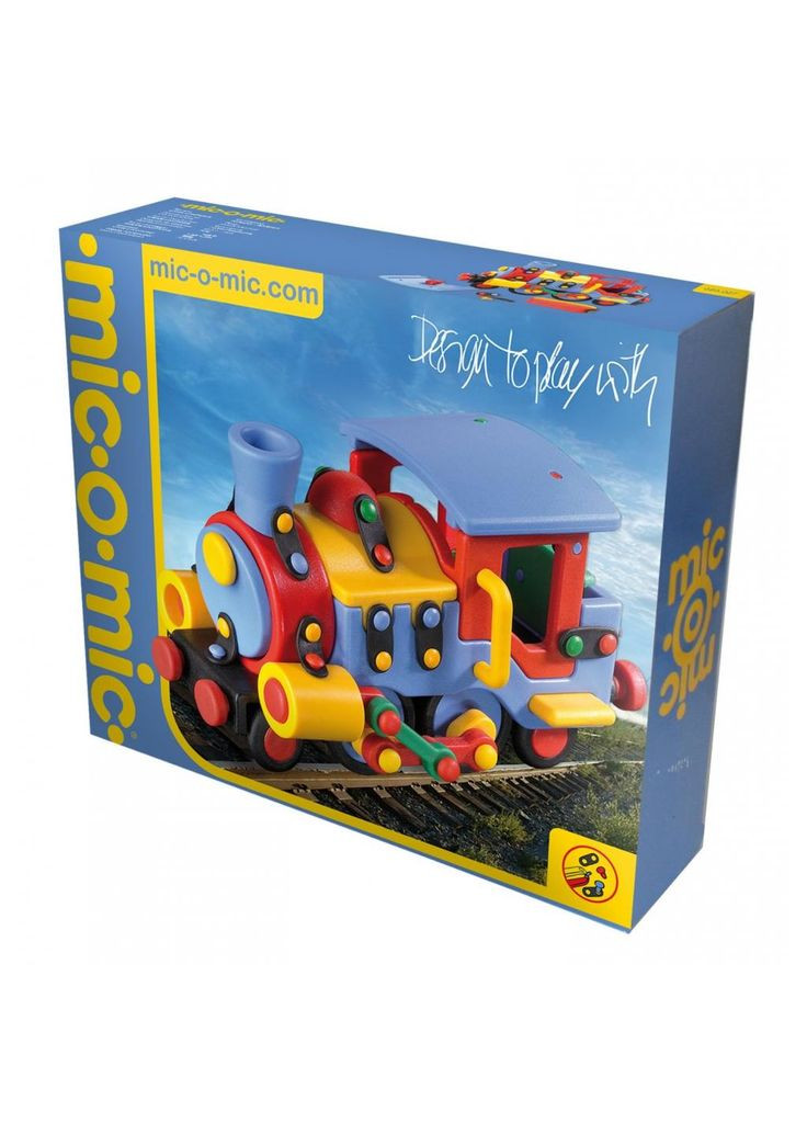 Конструктор (089.027) MIc-O-Mic Паровозик (366662626)