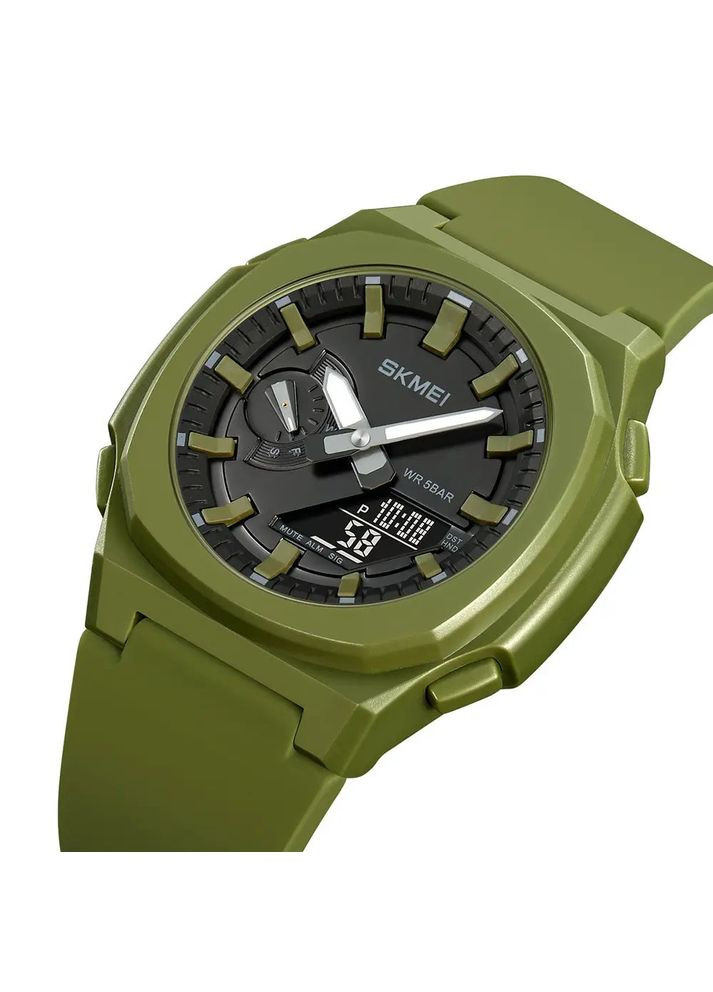 Часы наручные мужские SKMEI 2091AGBK, тактические часы, часы армейский оригинал, наручные для военных No Brand (359475181)