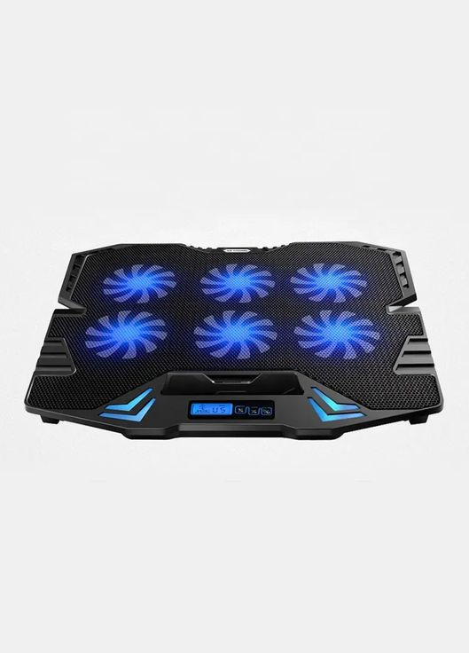Подставка для ноутбука с охлаждением K8 Laptop Cooling Pad, Black VHG (334305249)