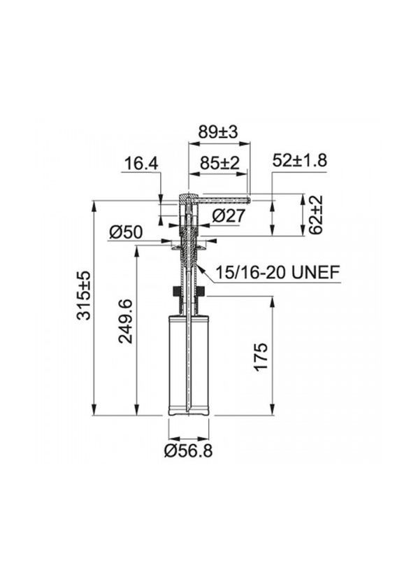 Дозатор для кухонной мойки Comfort 119.0578.744 FRANKE (332962730)