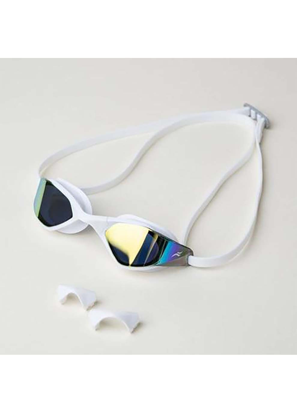 Окуляри для плавання RIPTIDE 61402 білий Уні Aqua Speed (367596159)