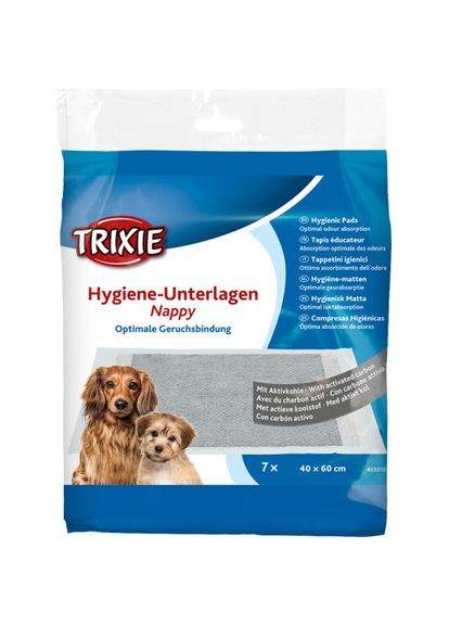 Пеленки для собак с активированным углем, 40 х 60 см, 7 шт Trixie (338783074)