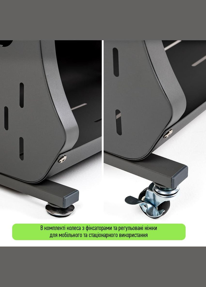 Стелаж універсальний для зберігання чотириярусний 60x30x100см SW-00002260 Sticker Wall (315024024)