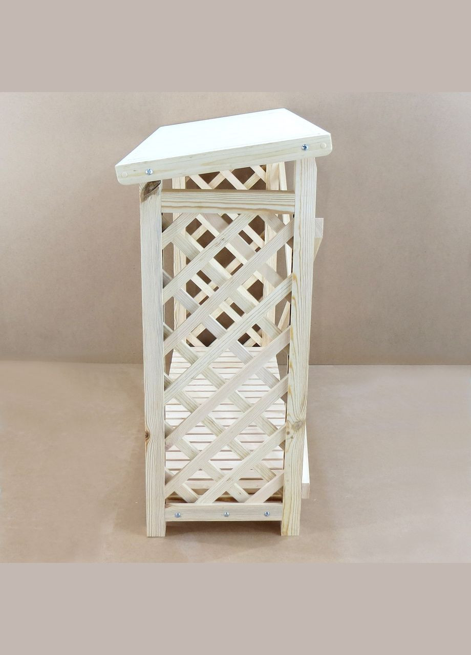 Дровница деревянная из дерева Глазго бланже (ДРВ-000201) No Brand (328959996)