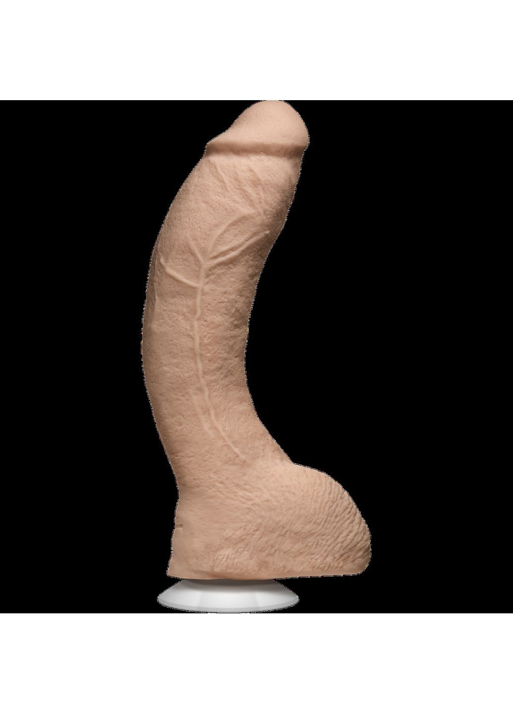 Фалоімітатор Jeff Stryker White-ULTRASKYN, діаметр 5,4 см, Vac-U-Lock Doc Johnson (297516684)