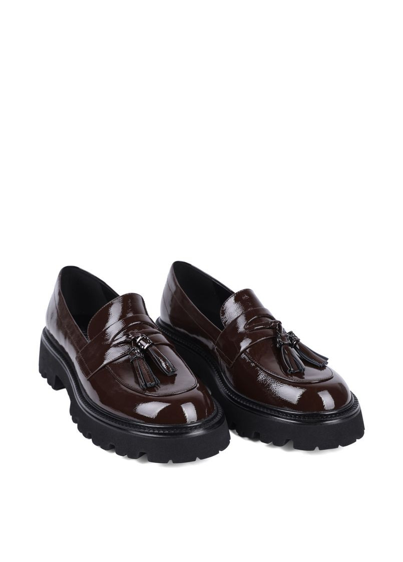 MIRATON Жіночі Туфлі 581A-23-H168 Коричневий Наплак коричневий з, китай — демісезон (365434721)