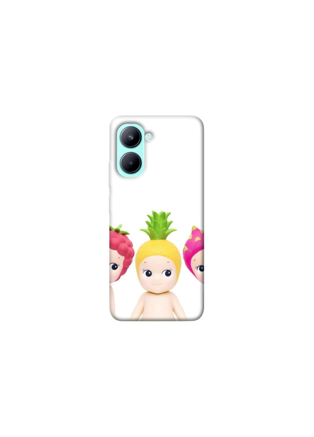 Чехол на Realme C33 Tropical Trio Frontalka (352229129)
